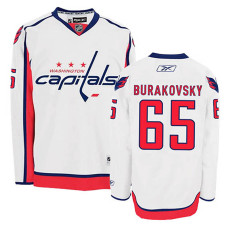 Washington Capitals Andre Burakovsky #65 White Away Jersey