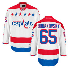 Washington Capitals Andre Burakovsky #65 White Alternate Jersey