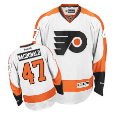 Philadelphia Flyers Andrew MacDonald #47 White Away Jersey