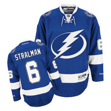 Tampa Bay Lightning Anton Stralman #6 Royal Blue Home Jersey