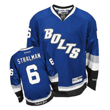 Tampa Bay Lightning Anton Stralman #6 Royal Blue Alternate Jersey