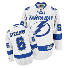 Tampa Bay Lightning Anton Stralman #6 White Away Jersey