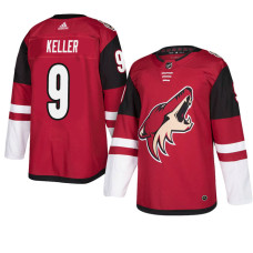 Arizona Coyotes #9 Maroon Authentic Home Clayton Keller Jersey