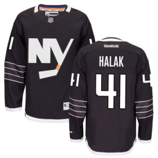 New York Islanders Jaroslav Halak #41 Black Alternate Jersey