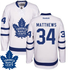 Auston Matthews #34 Toronto Maple Leafs White Premier Home Jersey