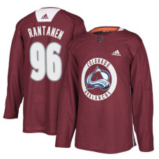 Colorado Avalanche #96 Mikko Rantanen Maroon Practice With Jersey 2022 Stanley Cup Champions Patch