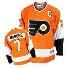 Philadelphia Flyers Bill Barber #7 Orange Throwback Jersey