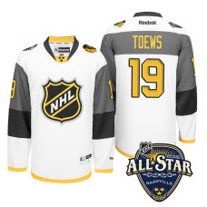 Chicago Blackhawks Jonathan Toews #19 White 2016 All-Star Premier Jersey