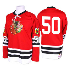 Chicago Blackhawks Corey Crawford #50 Red 1960-61 Throwback Jersey