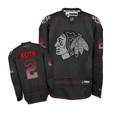 Chicago Blackhawks Duncan Keith #2 Black Jersey