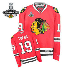 Chicago Blackhawks Jonathan Toews #19 Red 2013 Stanley Cup Jersey