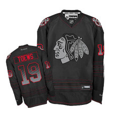 Chicago Blackhawks Jonathan Toews #19 Black Jersey