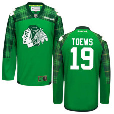 Chicago Blackhawks Jonathan Toews #19 Green St. Patrick's Day Jersey