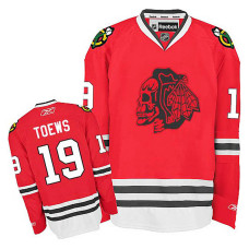 Chicago Blackhawks Jonathan Toews #19 Red Red Skull Jersey