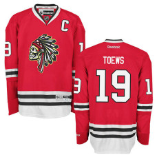 Chicago Blackhawks Jonathan Toews #19 Red Red Skull Premier Jersey