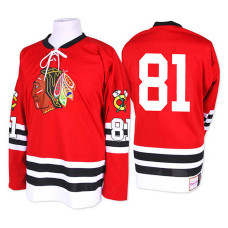 Chicago Blackhawks Marian Hossa #81 Red 1960-61 Throwback Jersey