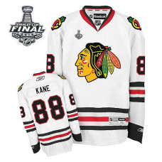 Chicago Blackhawks Patrick Kane #88 White 2015 Stanley Cup Away Jersey