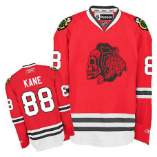 Youth Chicago Blackhawks Patrick Kane #88 Red Red Skull Jersey