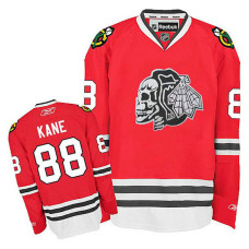 Chicago Blackhawks Patrick Kane #88 Red White Skull Jersey