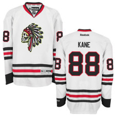 Chicago Blackhawks Patrick Kane #88 White White Skull Jersey