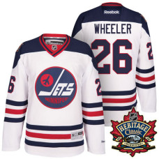 Blake Wheeler #26 Winnipeg Jets White 2016 Heritage Classic Premier Jersey