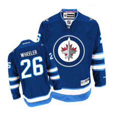 Winnipeg Jets Blake Wheeler #26 Navy Blue Home Jersey