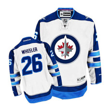 Winnipeg Jets Blake Wheeler #26 White Away Jersey