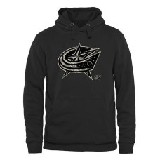 Columbus Blue Jackets Black Rink Warrior Fleece Pullover Hoodie