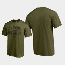 Jungle T-Shirt Green Camo Collection Columbus Blue Jackets