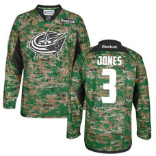 Columbus Blue Jackets Seth Jones #3 Camo Veteran's Day Practice Jersey