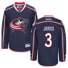 Columbus Blue Jackets Seth Jones #3 Navy Home Premier Jersey