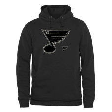 St. Louis Blues Black Rink Warrior Fleece Pullover Hoodie