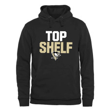 Pittsburgh Penguins Black Core Logo Pullover Hoodie