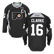 Philadelphia Flyers Bobby Clarke #16 Black Practice Jersey