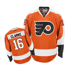 Philadelphia Flyers Bobby Clarke #16 Orange Home Jersey