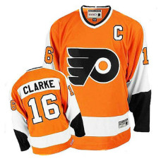 Philadelphia Flyers Bobby Clarke #16 Orange Throwback Jersey