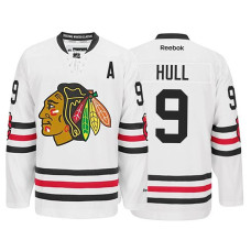 Chicago Blackhawks Bobby Hull #9 White Jersey