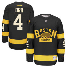 Boston Bruins Bobby Orr #4 Black 2016 Winter Classic Premier Jersey