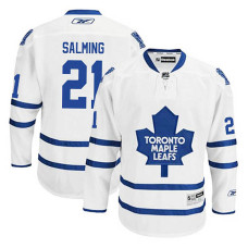 Toronto Maple Leafs Borje Salming #21 White Away Jersey