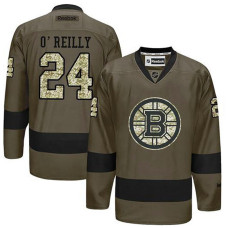 Boston Bruins Terry O'Reilly #24 Green Camo Player Jersey