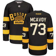 Boston Bruins #73 Charlie McAvoy Black Hockey Alternate Premier Jersey