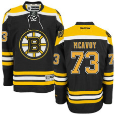 Boston Bruins #73 Charlie McAvoy Black Hockey Home Premier Jersey