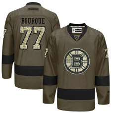 Boston Bruins Ray Bourque #77 Green Camo Player Jersey