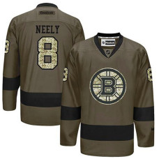 Boston Bruins Cam Neely #8 Green Camo Player Jersey