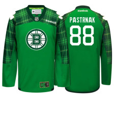 Boston Bruins #88 David Pastrnak Kelly Green Patty's Pride St. Patrick's Day Jersey