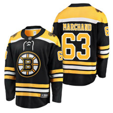 Boston Bruins #63 Breakaway Player Brad Marchand Jersey Black