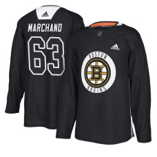 Boston Bruins #63 Black New Season Practice Brad Marchand Jersey