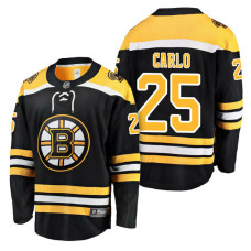 Boston Bruins #25 Breakaway Player Brandon Carlo Jersey Black