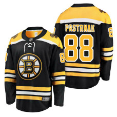 Boston Bruins #88 Breakaway Player David Pastrnak Jersey Black