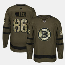 Boston Bruins #86 Camo Salute To Service Kevan Miller Jersey